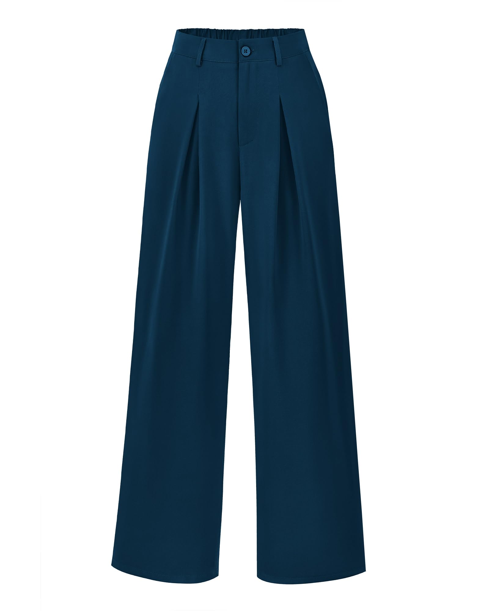High-Waist Palazzo Pants - Wide Leg Trousers