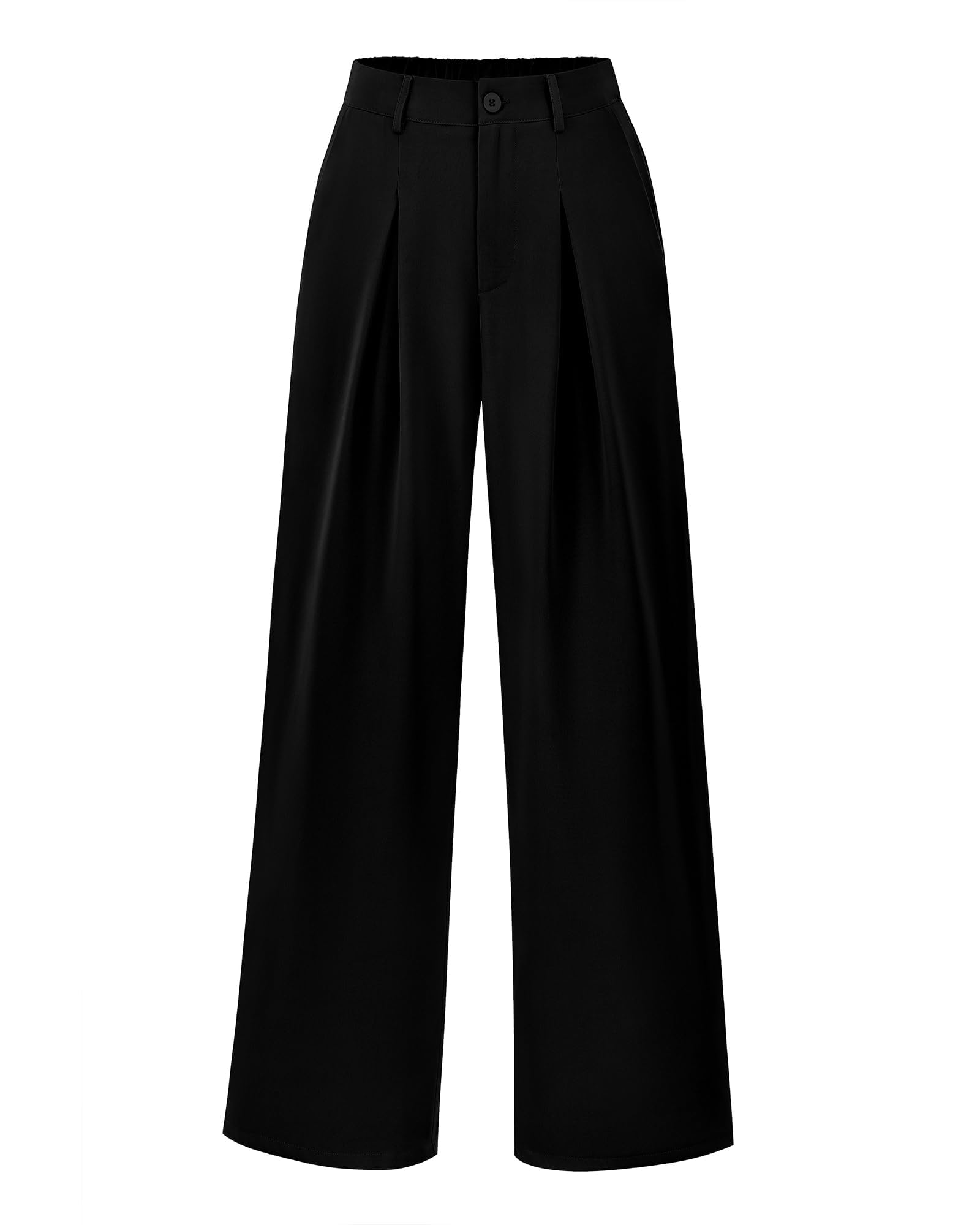 High-Waist Palazzo Pants - Wide Leg Trousers