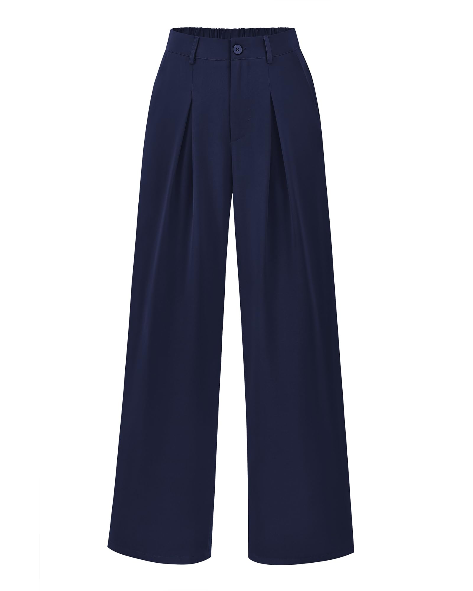 High-Waist Palazzo Pants - Wide Leg Trousers