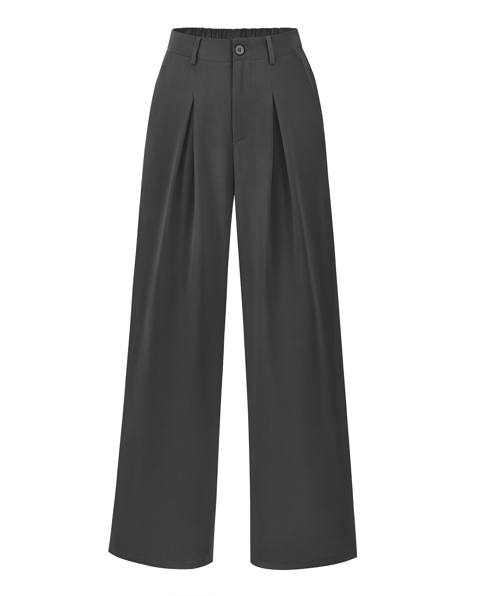 High-Waist Palazzo Pants - Wide Leg Trousers