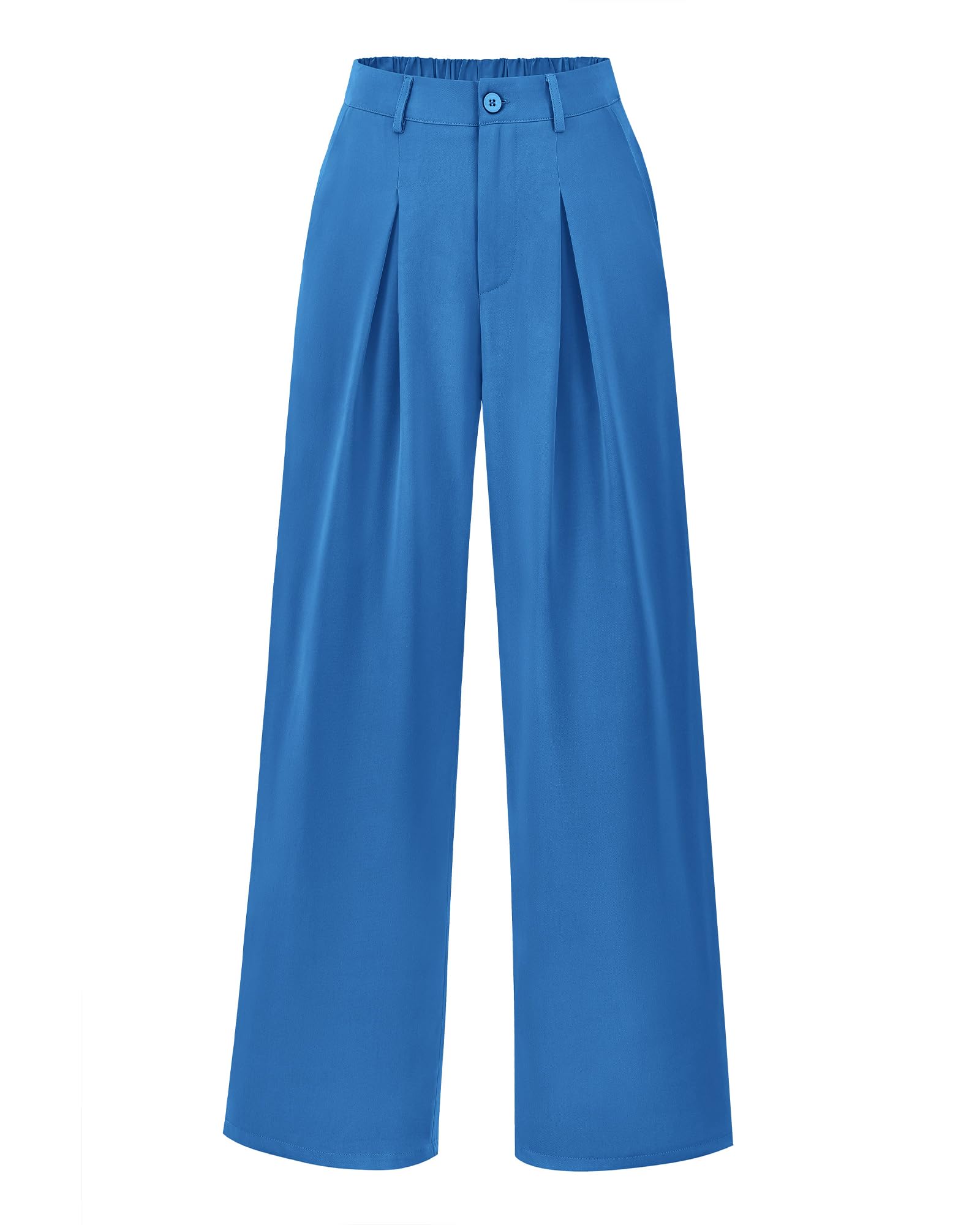 High-Waist Palazzo Pants - Wide Leg Trousers