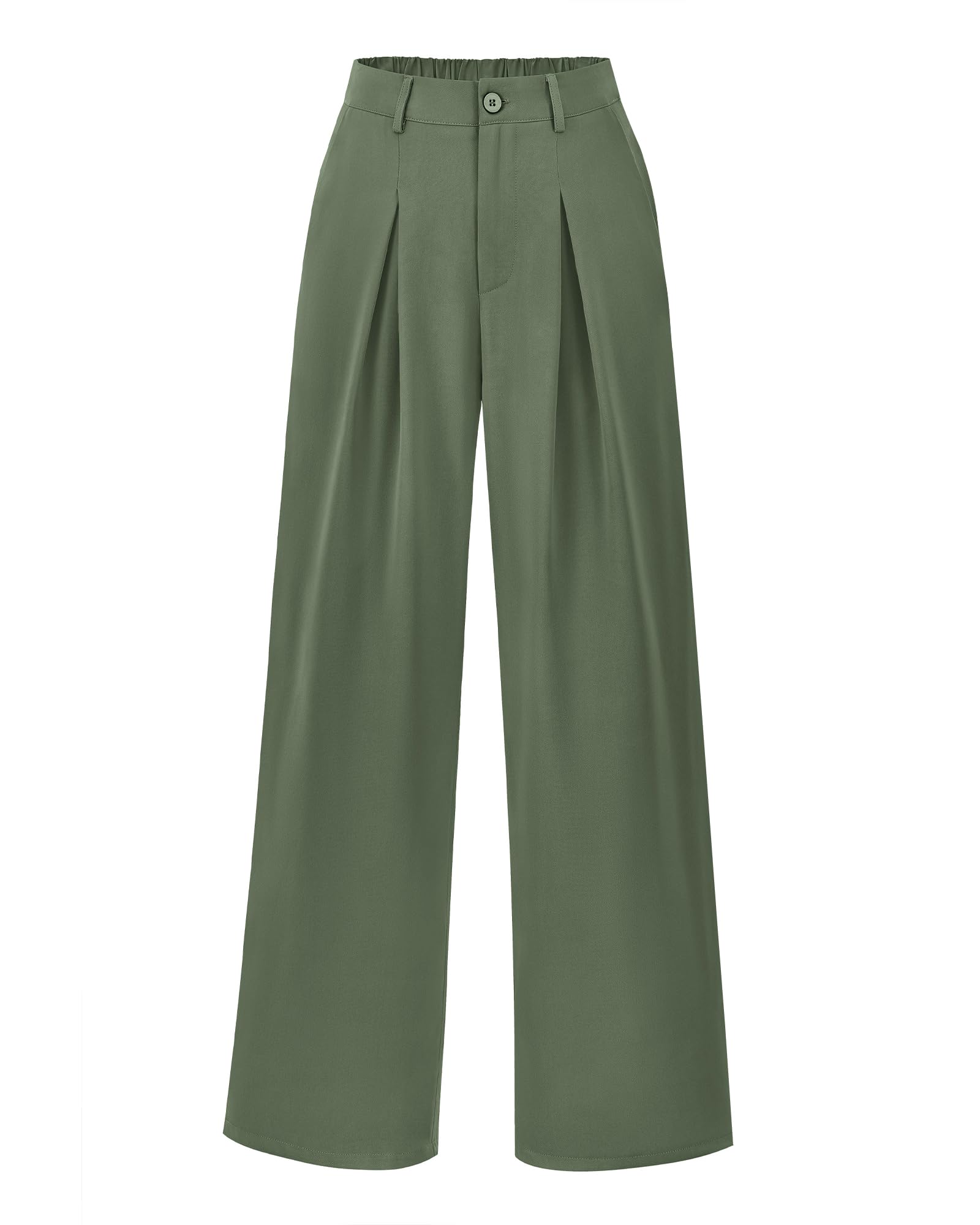 High-Waist Palazzo Pants - Wide Leg Trousers