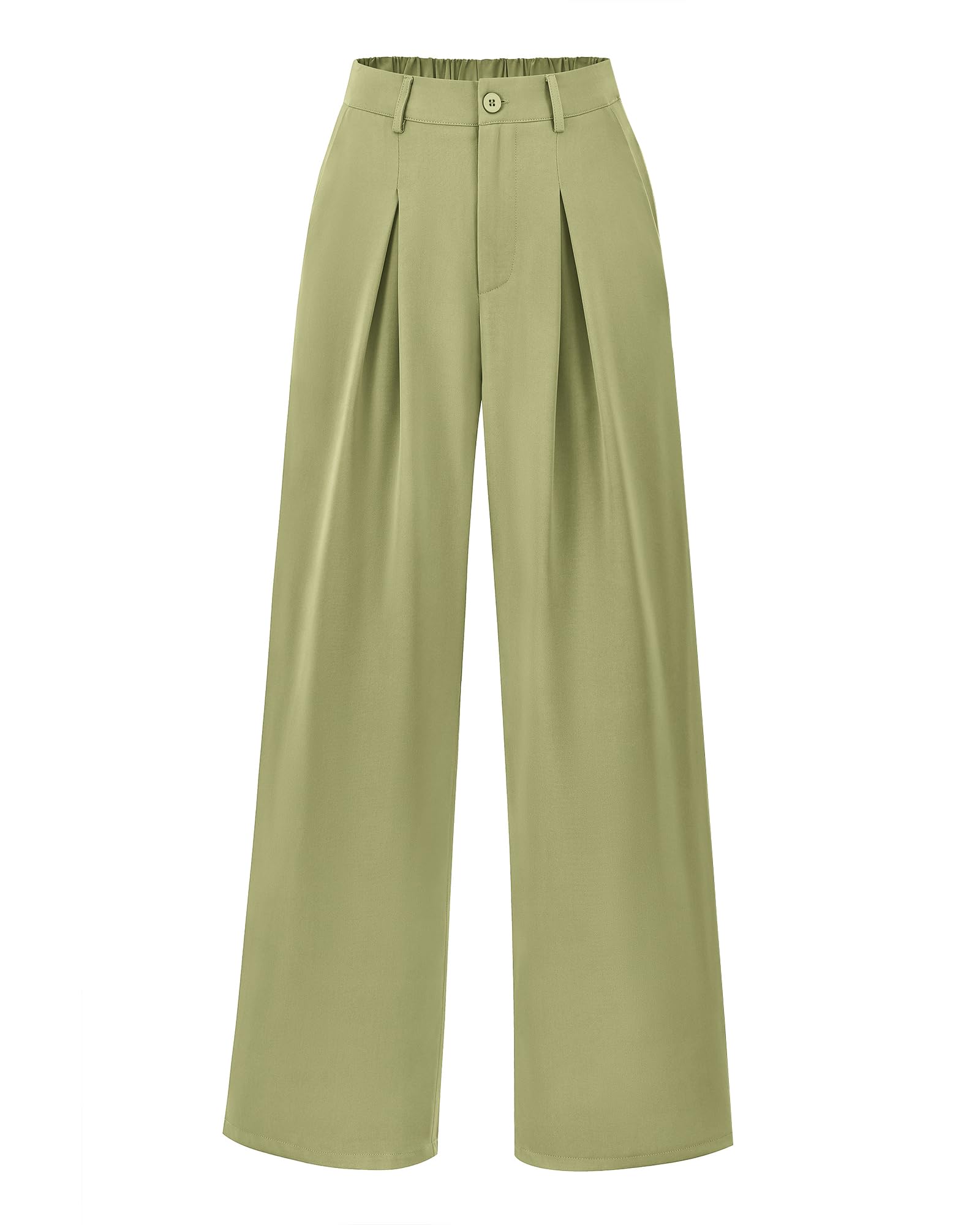 High-Waist Palazzo Pants - Wide Leg Trousers