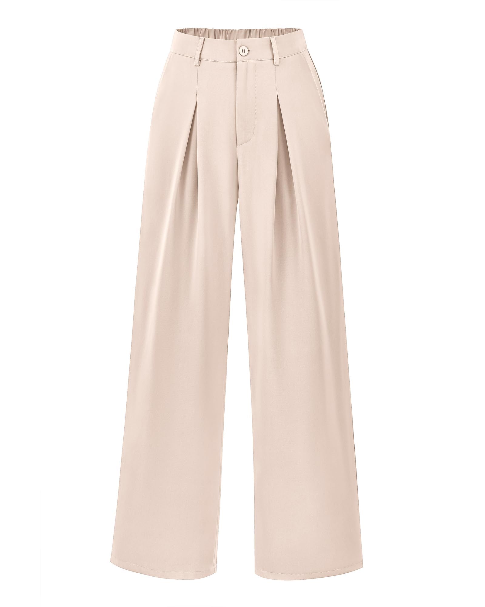 High-Waist Palazzo Pants - Wide Leg Trousers